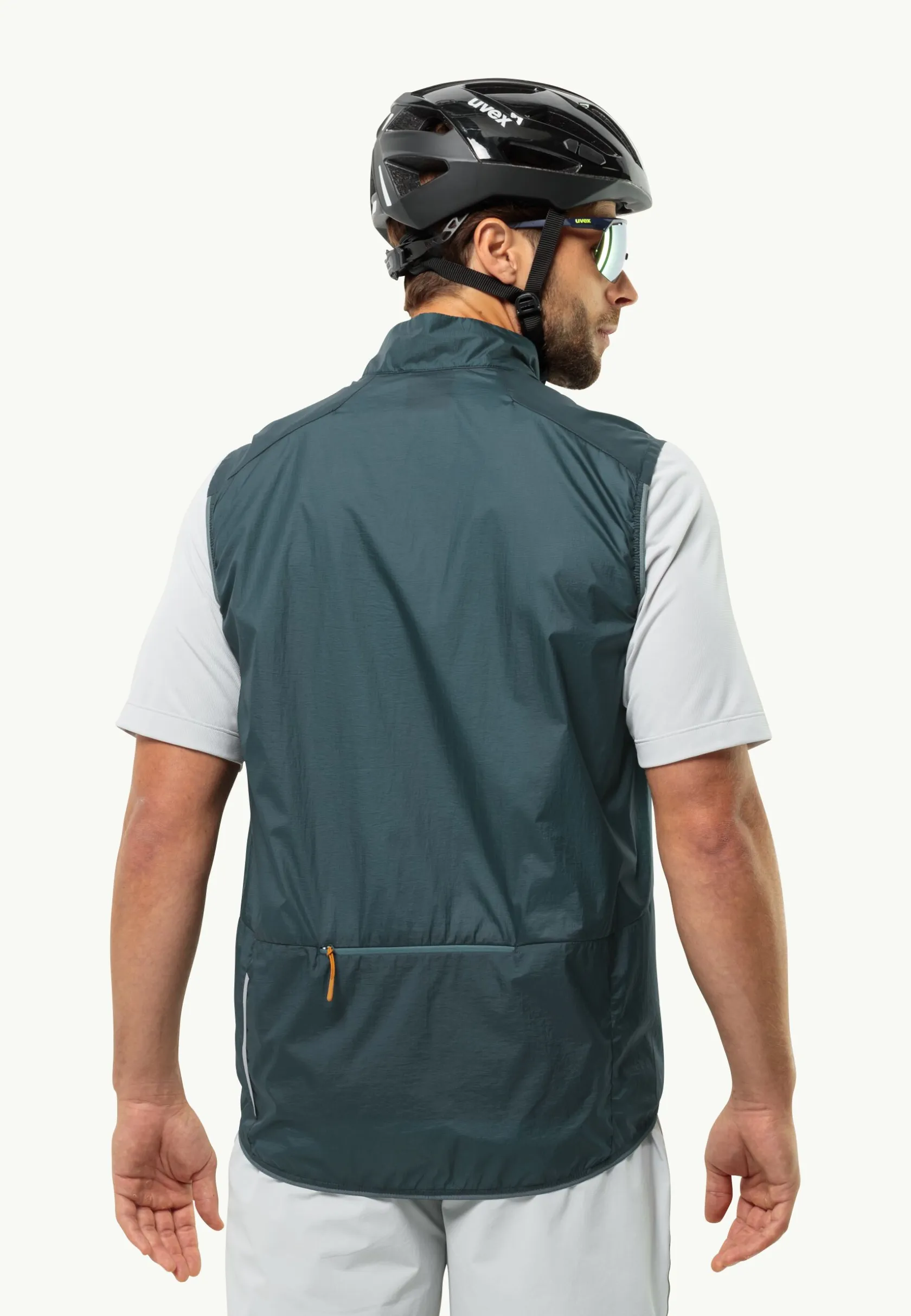 Fietsen|Voor- En Najaarsjacks/-Jassen|Jack Wolfskin Gravex Wind Vest M Emerald