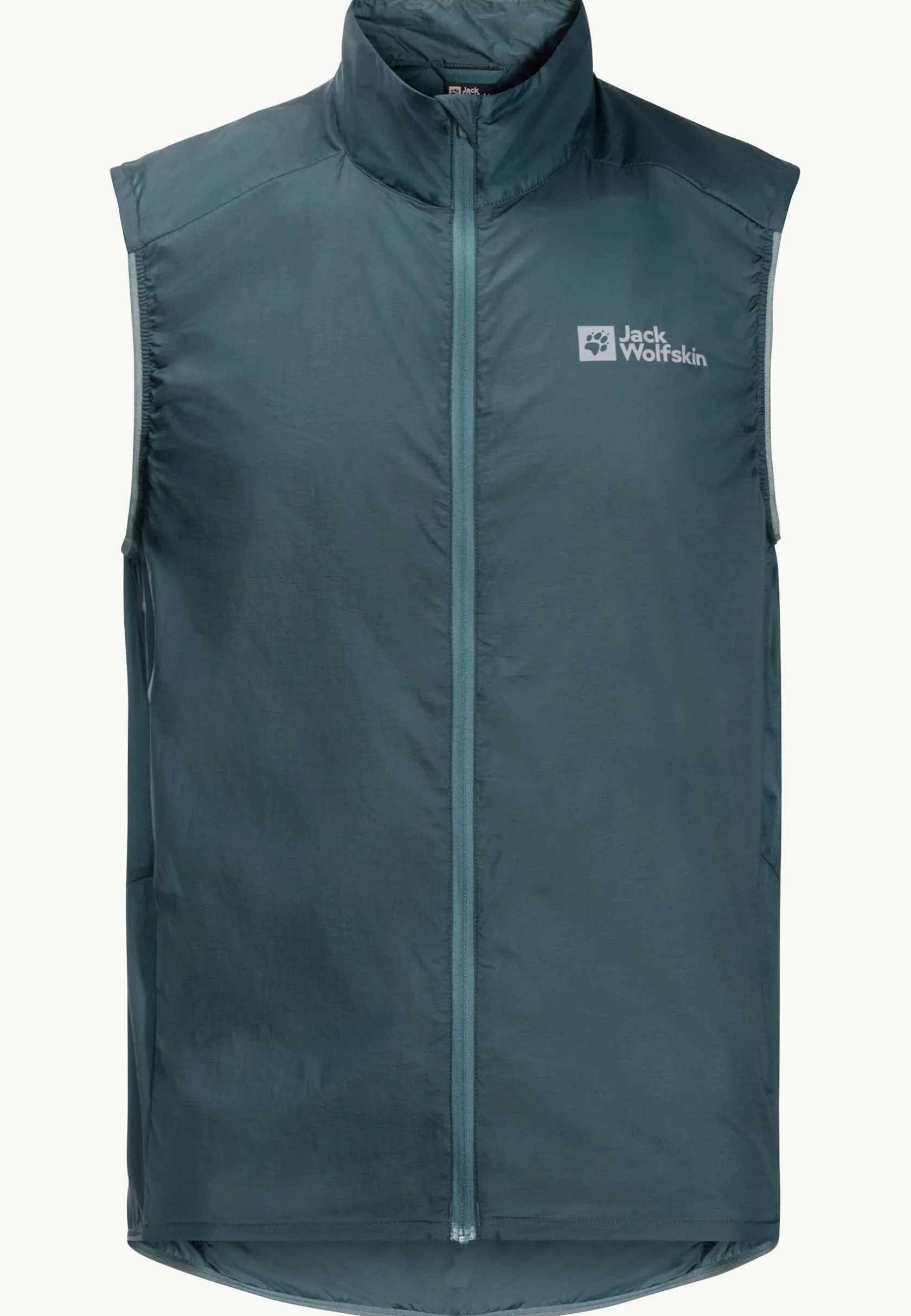 Fietsen|Voor- En Najaarsjacks/-Jassen|Jack Wolfskin Gravex Wind Vest M Emerald