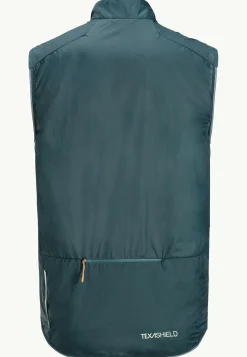 Fietsen|Voor- En Najaarsjacks/-Jassen|Jack Wolfskin Gravex Wind Vest M Emerald