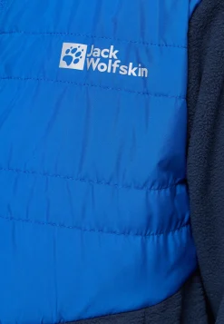 Fleece|Fleece Jacks|Jack Wolfskin Haldor Hybrid K crisp cobalt