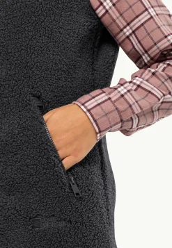 Lifestyle|Voor- En Najaarsjacks/-Jassen|Jack Wolfskin High Curl Long Vest W