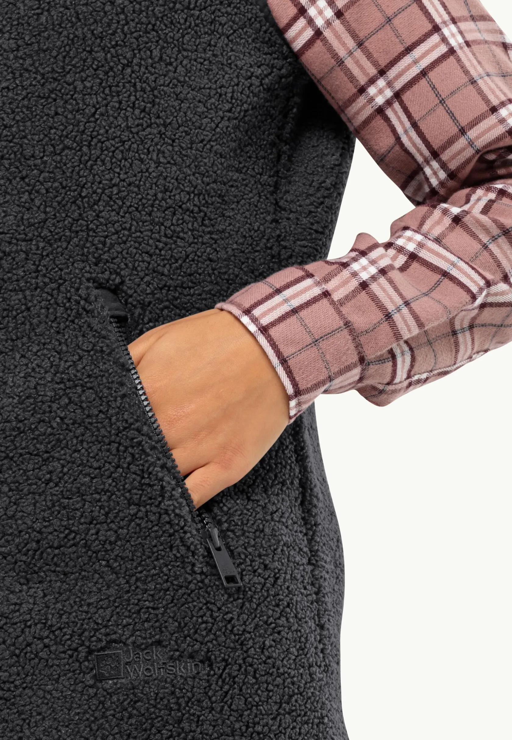 Lifestyle|Voor- En Najaarsjacks/-Jassen|Jack Wolfskin High Curl Long Vest W