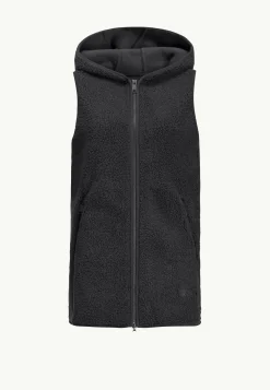 Lifestyle|Voor- En Najaarsjacks/-Jassen|Jack Wolfskin High Curl Long Vest W
