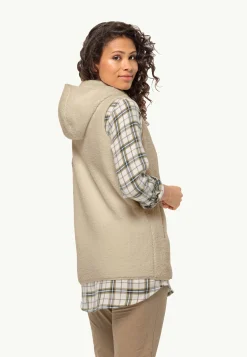 Lifestyle|Voor- En Najaarsjacks/-Jassen|Jack Wolfskin High Curl Long Vest W