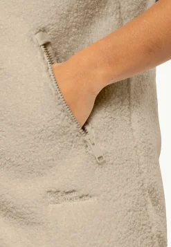 Lifestyle|Voor- En Najaarsjacks/-Jassen|Jack Wolfskin High Curl Long Vest W