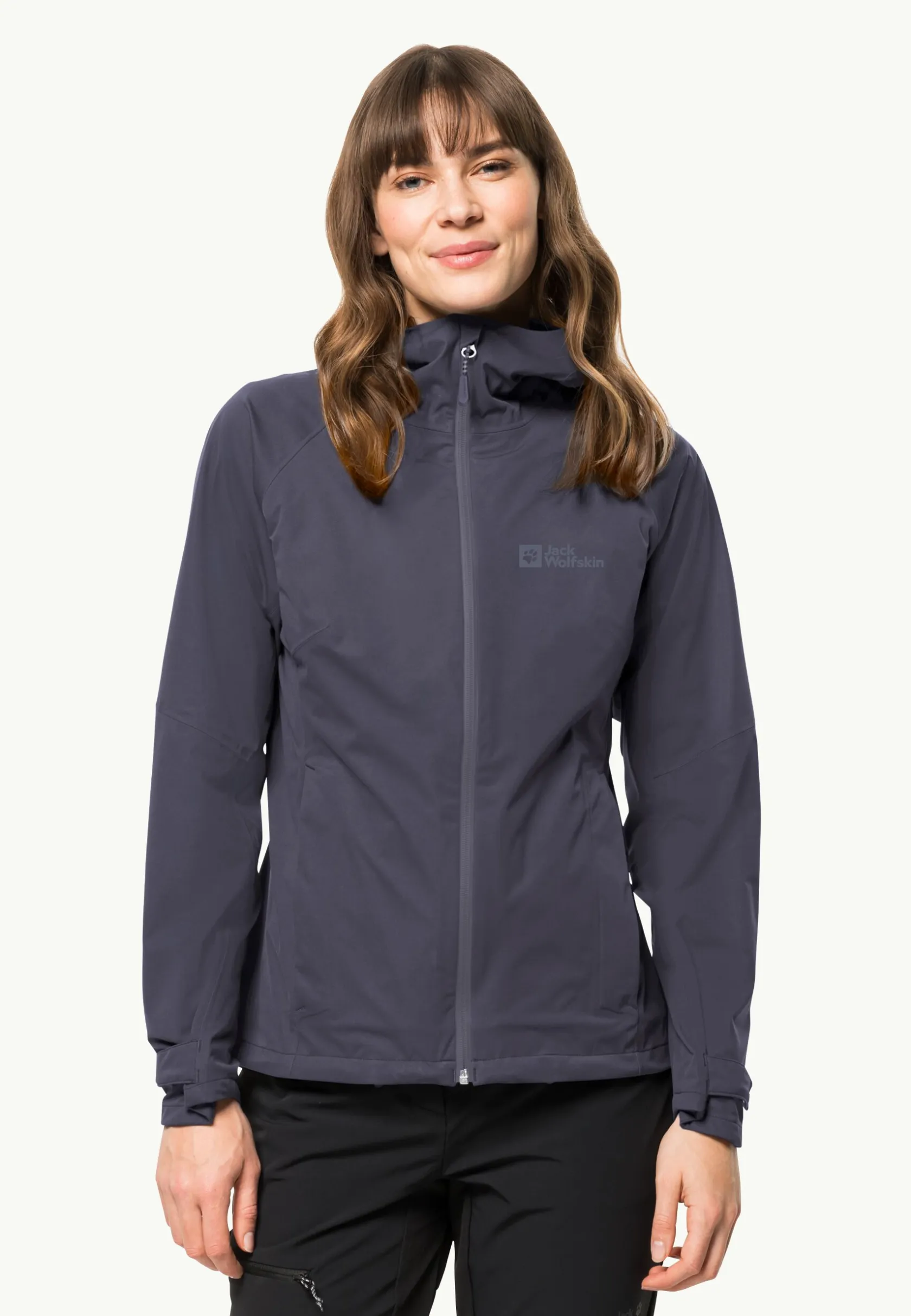 Wandelen|Voor- En Najaarsjacks/-Jassen|Jack Wolfskin Highest Peak Jacket W Graphite