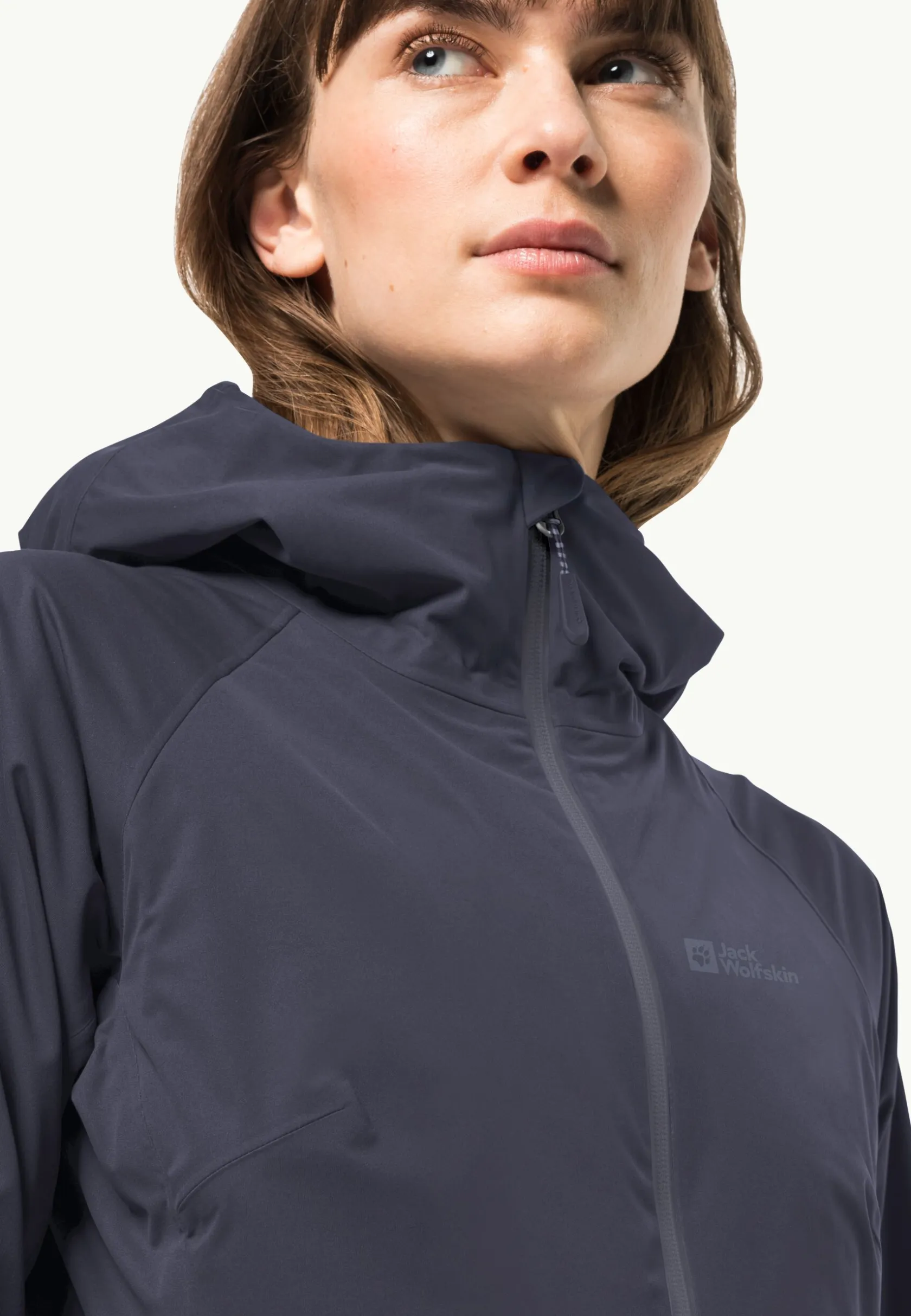 Wandelen|Voor- En Najaarsjacks/-Jassen|Jack Wolfskin Highest Peak Jacket W Graphite