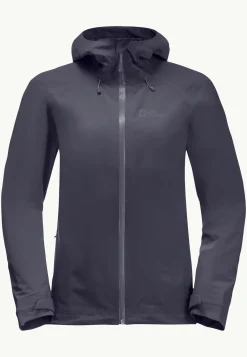 Wandelen|Voor- En Najaarsjacks/-Jassen|Jack Wolfskin Highest Peak Jacket W Graphite