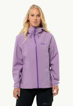 Wandelen|Voor- En Najaarsjacks/-Jassen|Jack Wolfskin Highest Peak 3l Jkt W