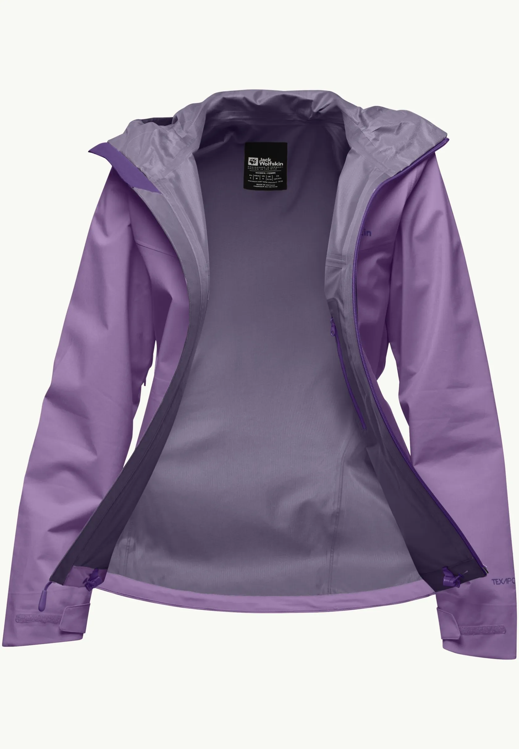 Wandelen|Voor- En Najaarsjacks/-Jassen|Jack Wolfskin Highest Peak 3l Jkt W