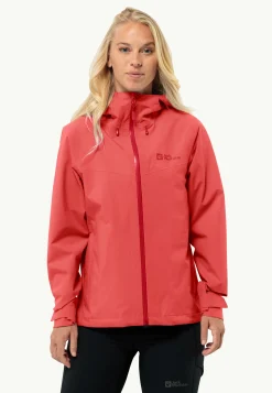 Wandelen|Voor- En Najaarsjacks/-Jassen|Jack Wolfskin Highest Peak 3l Jkt W