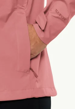Wandelen|Voor- En Najaarsjacks/-Jassen|Jack Wolfskin Highest Peak 3l Jkt W
