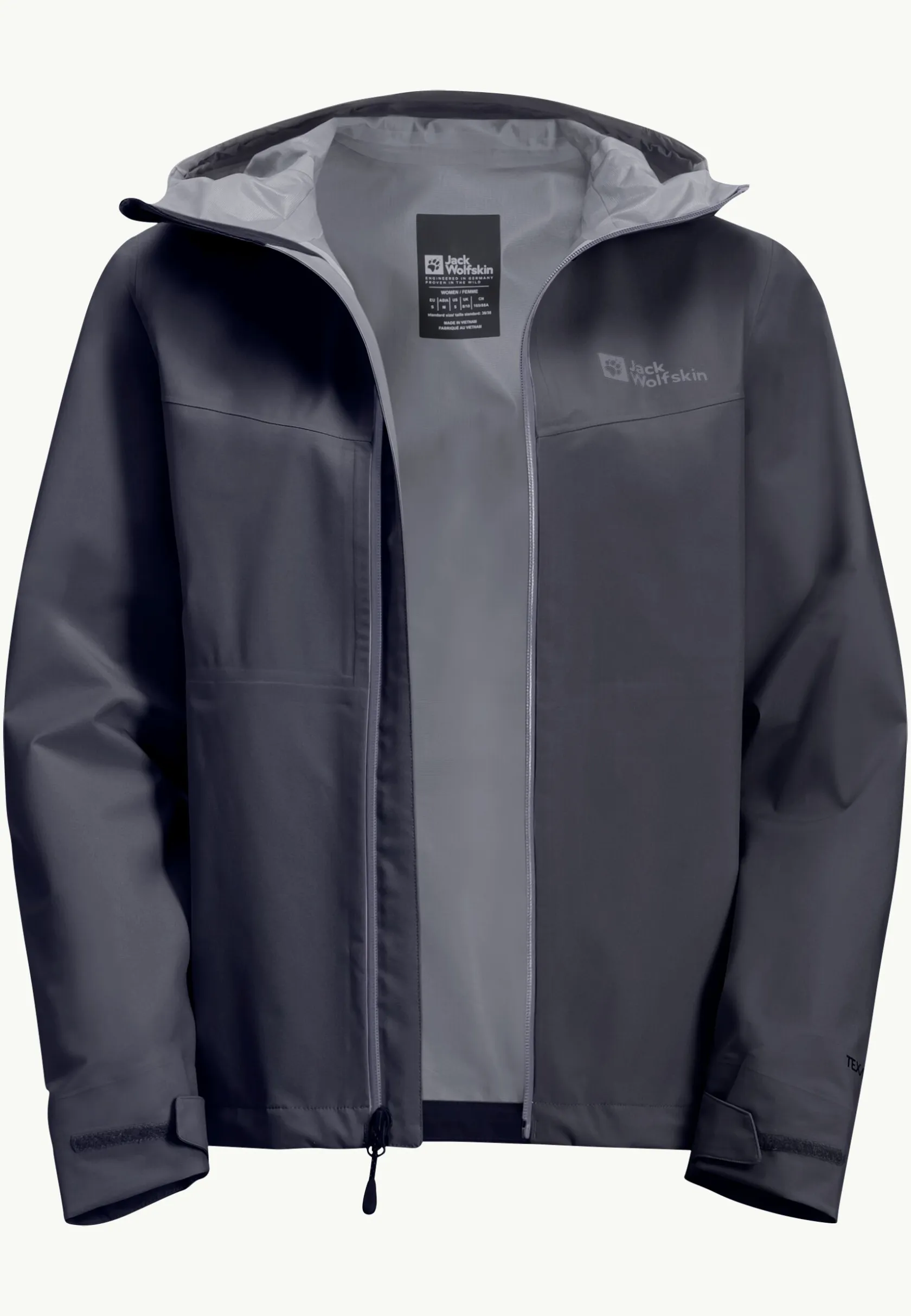 Wandelen|Voor- En Najaarsjacks/-Jassen|Jack Wolfskin Highest Peak 3l Jkt W