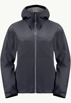 Wandelen|Voor- En Najaarsjacks/-Jassen|Jack Wolfskin Highest Peak 3l Jkt W
