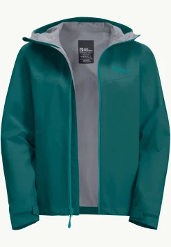 Wandelen|Voor- En Najaarsjacks/-Jassen|Jack Wolfskin Highest Peak 3l Jkt W