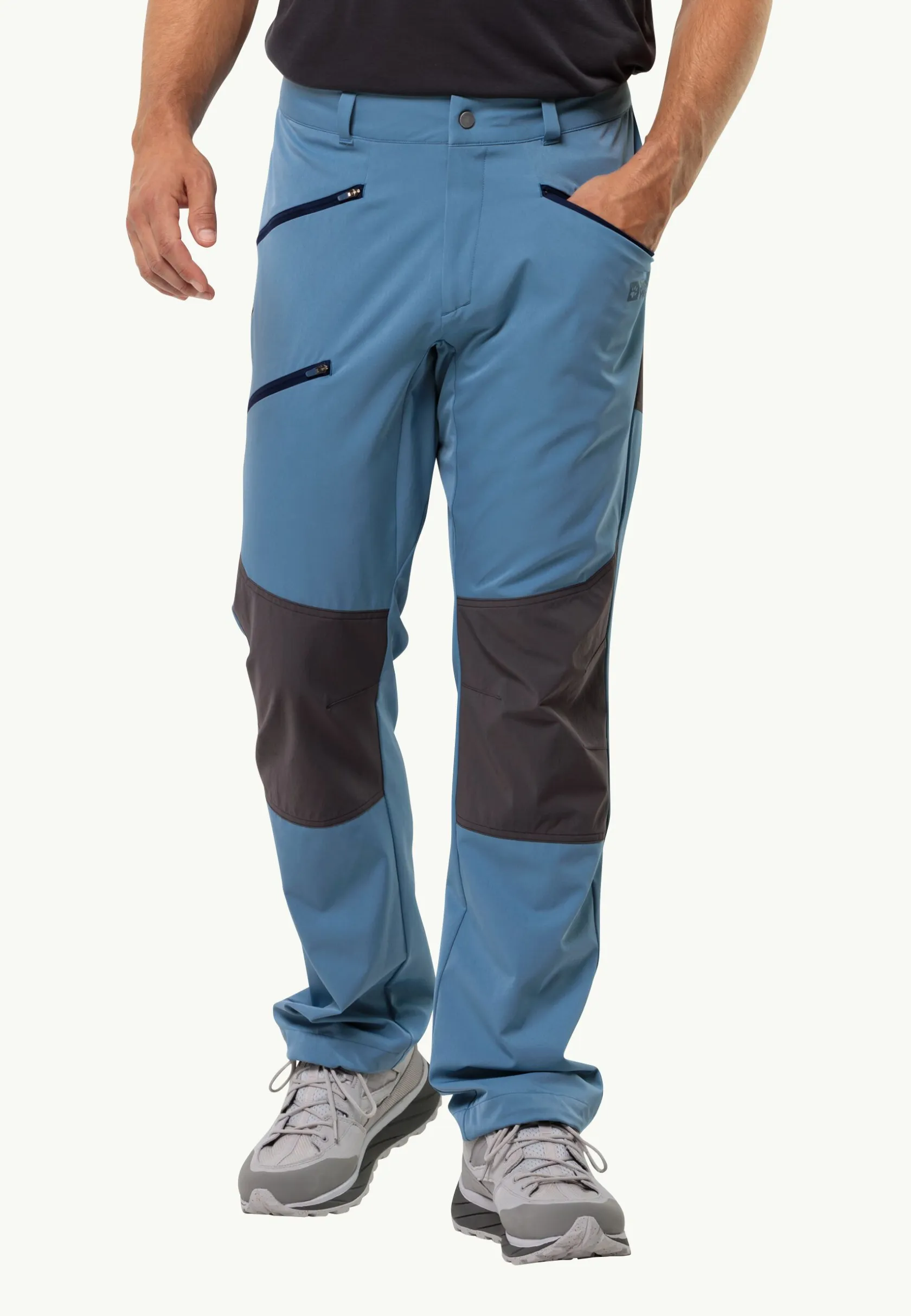 Wandelen|Softshellbroeken|Jack Wolfskin Hiking Alpine Pants M