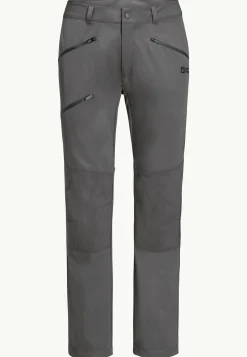 Wandelen|Softshellbroeken|Jack Wolfskin Hiking Alpine Pants M