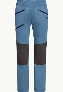 Wandelen|Softshellbroeken|Jack Wolfskin Hiking Alpine Pants M