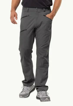 Wandelen|Softshellbroeken|Jack Wolfskin Hiking Alpine Pants M