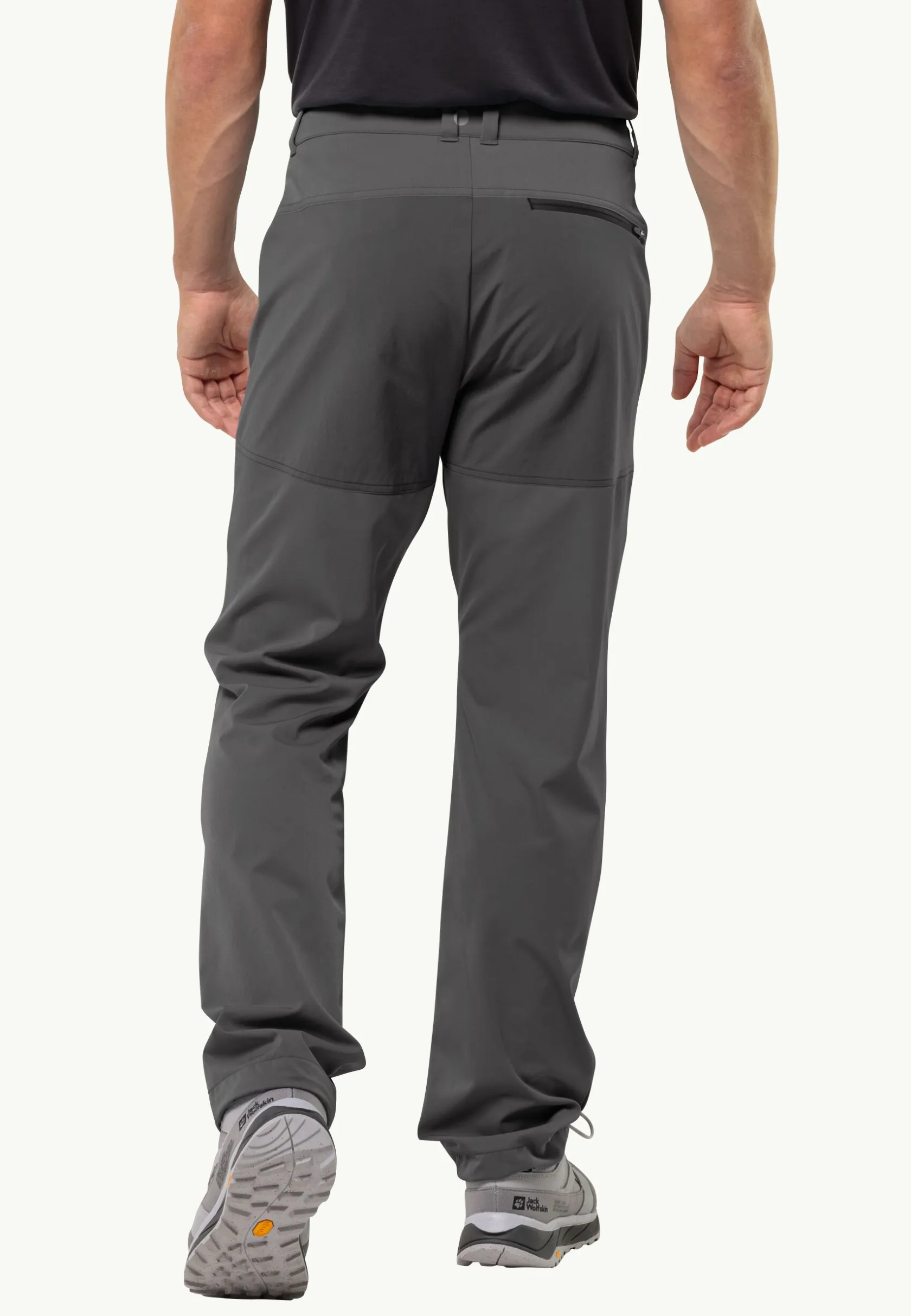 Wandelen|Softshellbroeken|Jack Wolfskin Hiking Alpine Pants M
