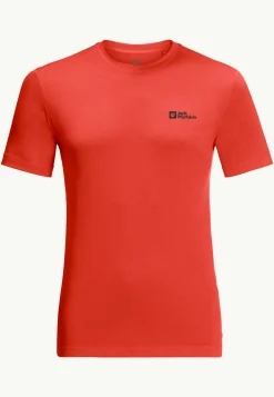 Wandelen|Functionele Shirts|Jack Wolfskin Hiking S/s T M