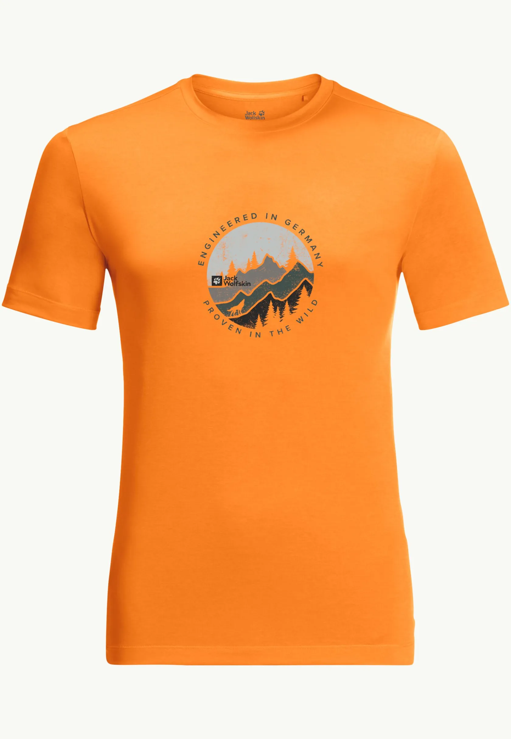 Wandelen|Functionele Shirts|Jack Wolfskin Hiking S/s T M