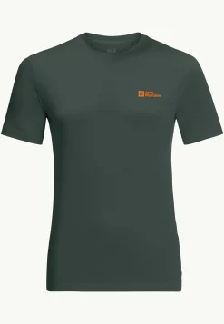 Wandelen|Functionele Shirts|Jack Wolfskin Hiking S/s T M