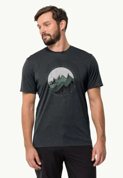 Wandelen|Functionele Shirts|Jack Wolfskin Hiking S/s T M