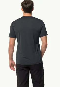 Wandelen|Functionele Shirts|Jack Wolfskin Hiking S/s T M