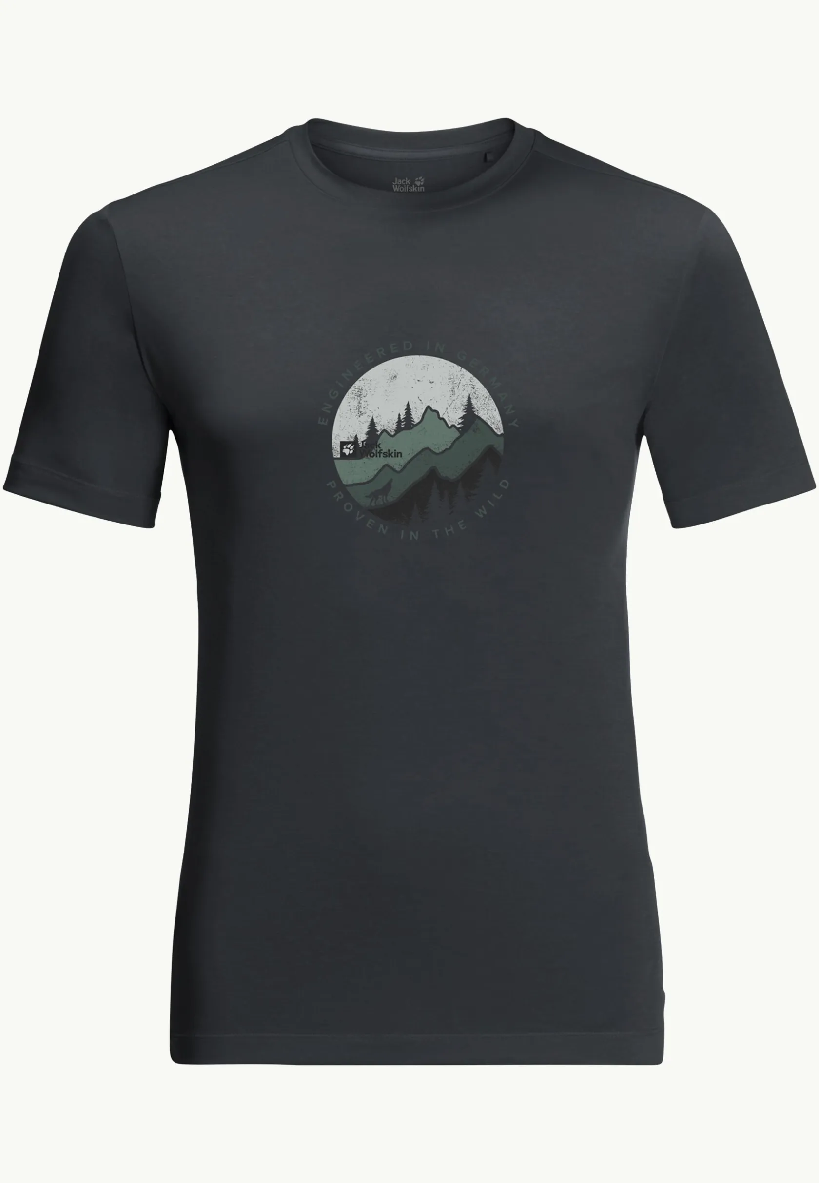 Wandelen|Functionele Shirts|Jack Wolfskin Hiking S/s T M