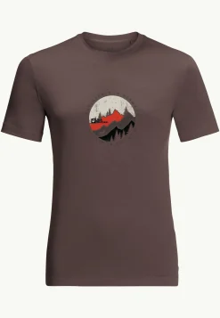 Wandelen|Functionele Shirts|Jack Wolfskin Hiking S/s T M
