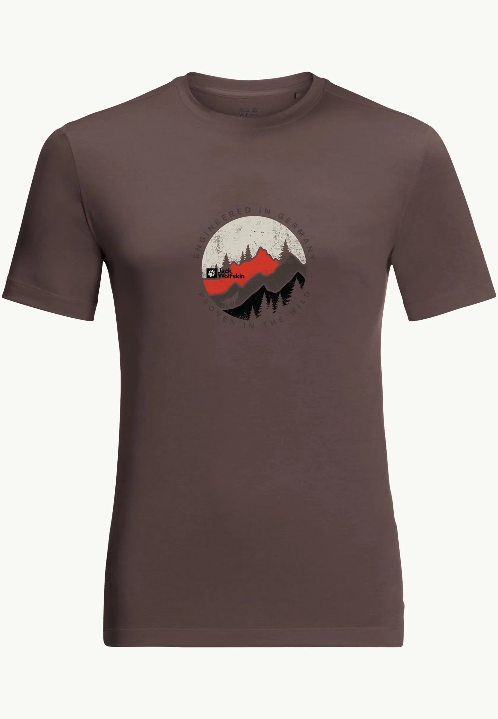 Wandelen|Functionele Shirts|Jack Wolfskin Hiking S/s T M