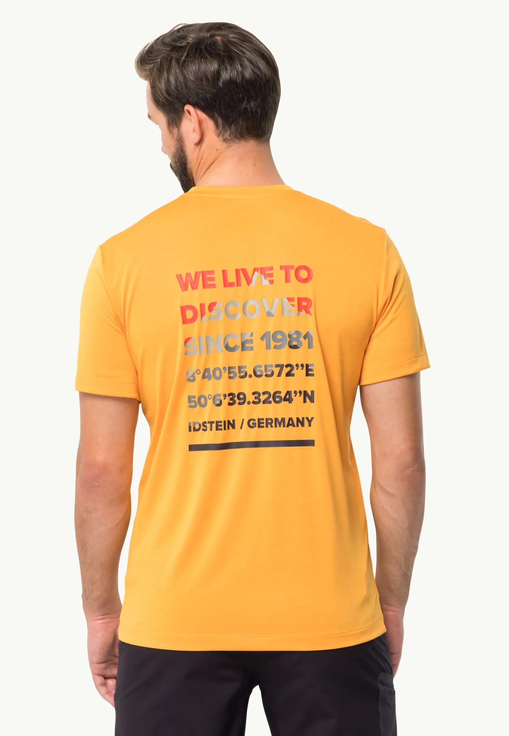 Wandelen|Functionele Shirts|Jack Wolfskin Hiking S/s T M