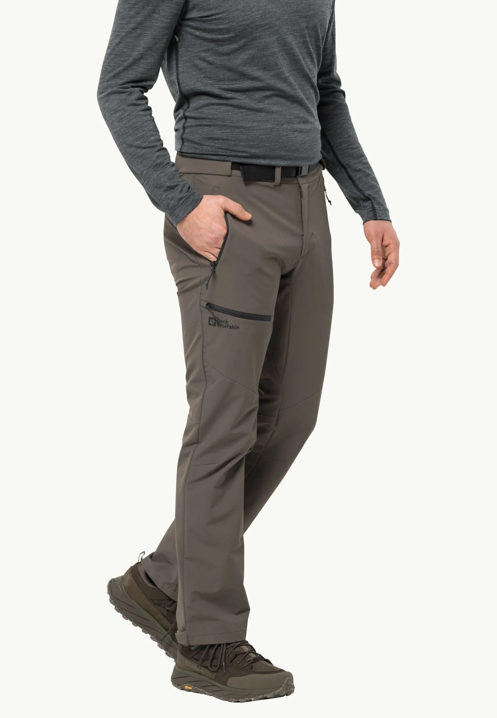 Wandelen|Softshellbroeken|Jack Wolfskin Holdsteig Pants M