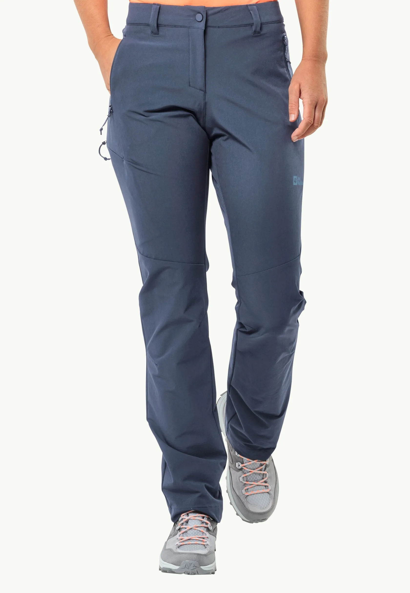 Wandelen|Softshellbroeken|Jack Wolfskin Holdsteig Pants W