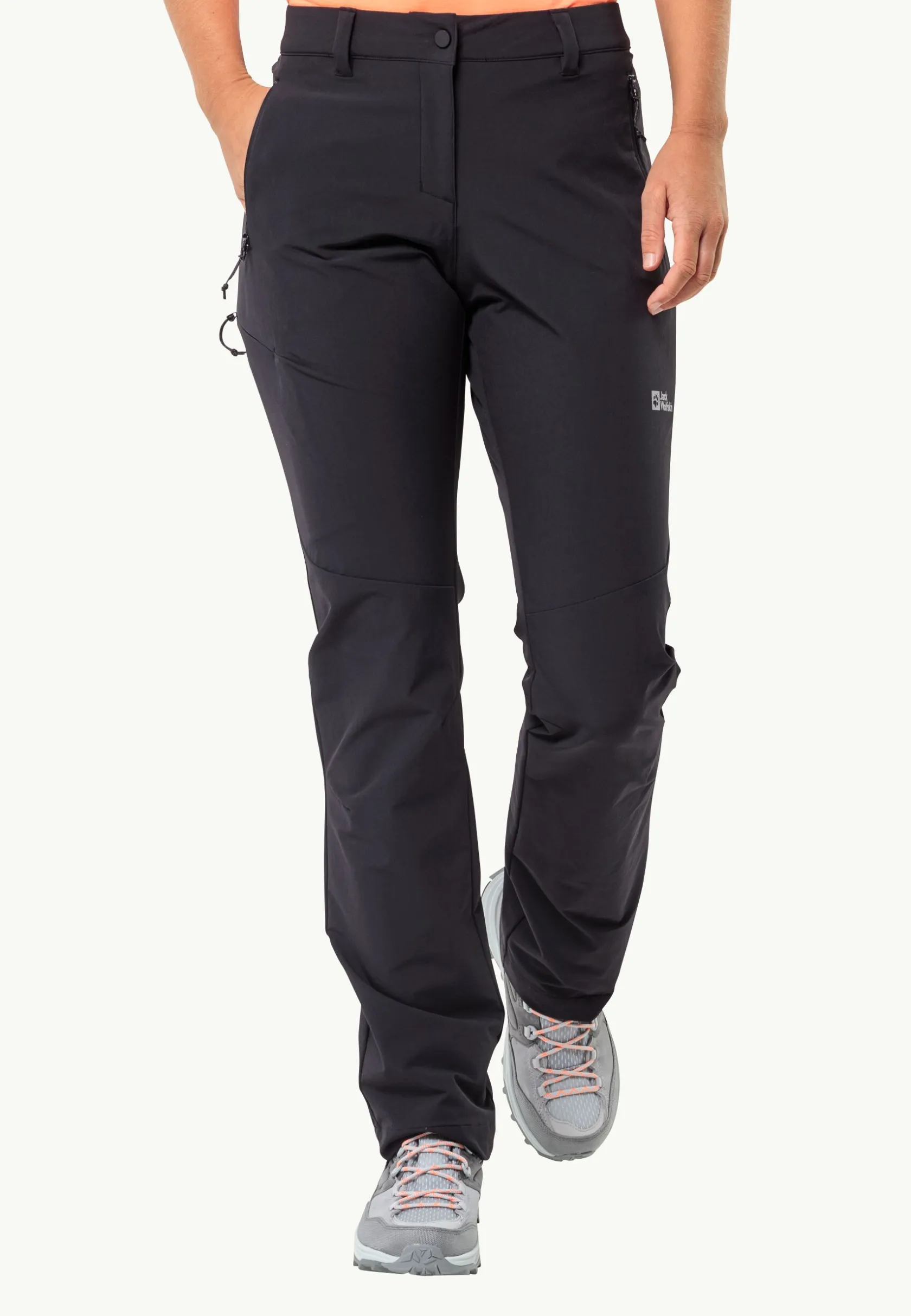 Wandelen|Softshellbroeken|Jack Wolfskin Holdsteig Pants W