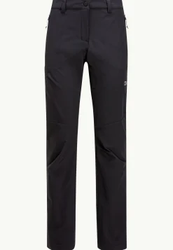 Wandelen|Softshellbroeken|Jack Wolfskin Holdsteig Pants W