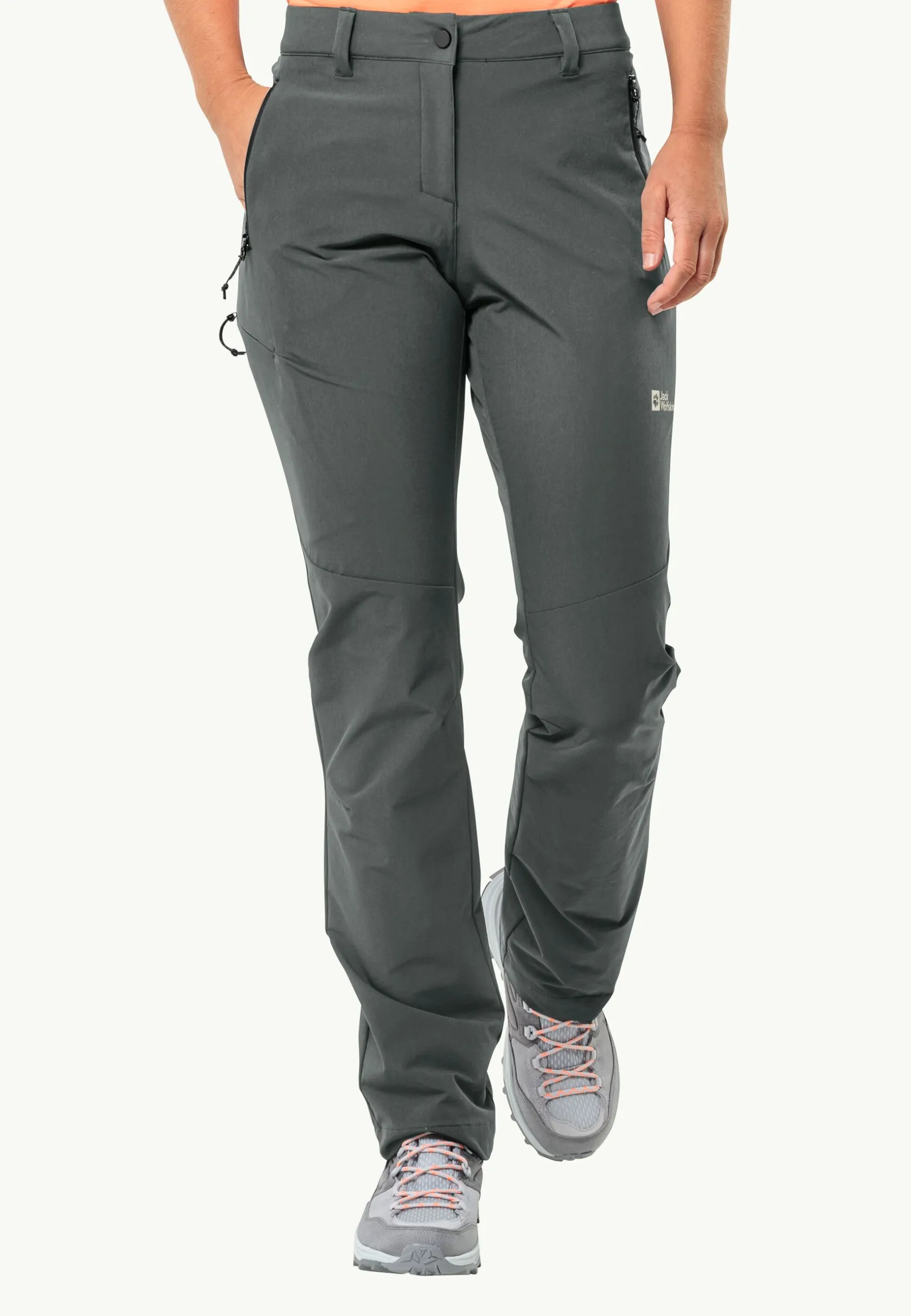 Wandelen|Softshellbroeken|Jack Wolfskin Holdsteig Pants W