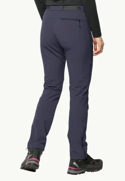 Wandelen|Softshellbroeken|Jack Wolfskin Holdsteig Pants W