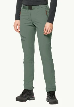 Wandelen|Softshellbroeken|Jack Wolfskin Holdsteig Pants W