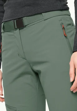 Wandelen|Softshellbroeken|Jack Wolfskin Holdsteig Pants W