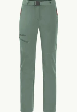 Wandelen|Softshellbroeken|Jack Wolfskin Holdsteig Pants W