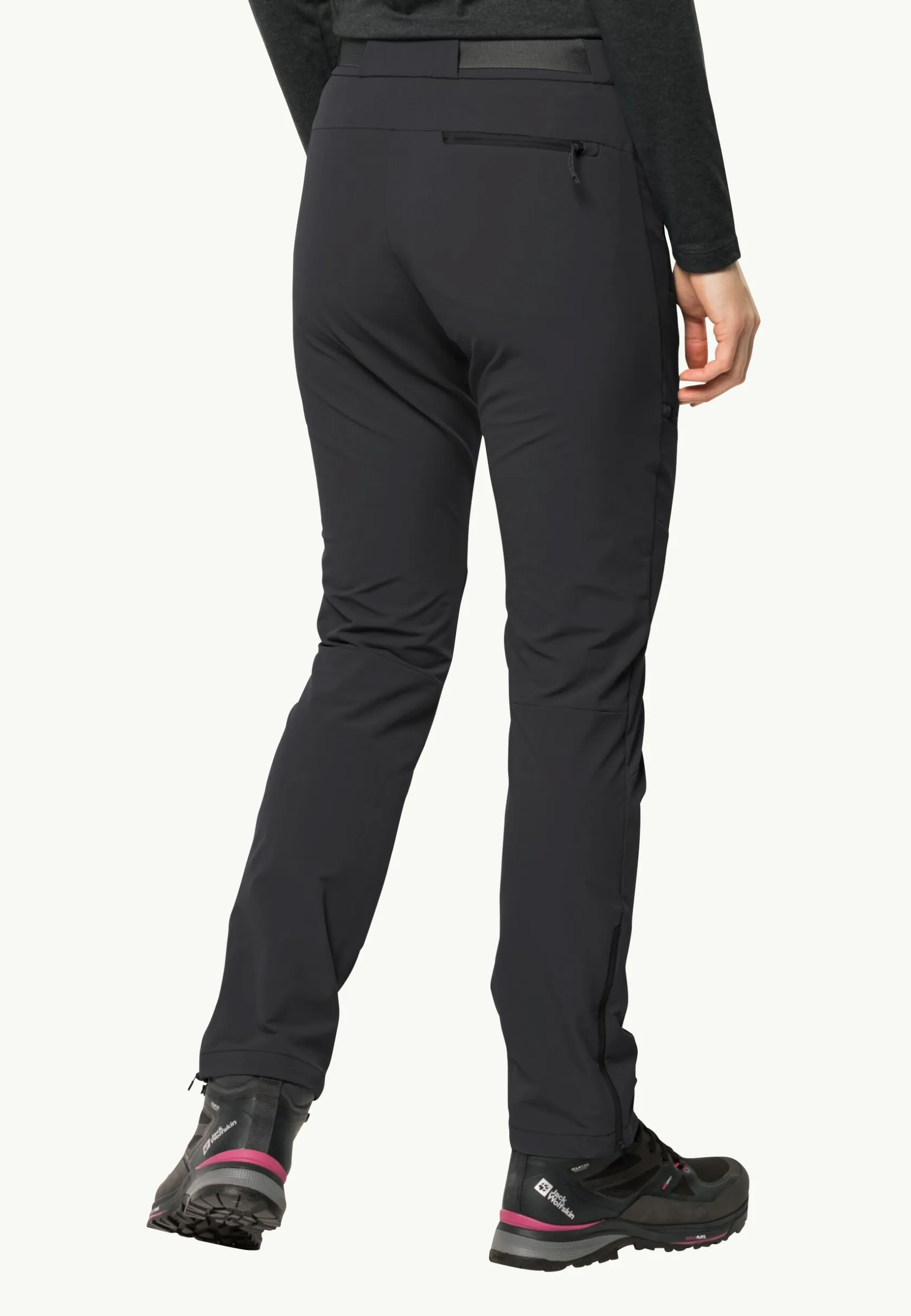 Wandelen|Softshellbroeken|Jack Wolfskin Holdsteig Pants W