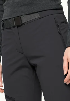 Wandelen|Softshellbroeken|Jack Wolfskin Holdsteig Pants W