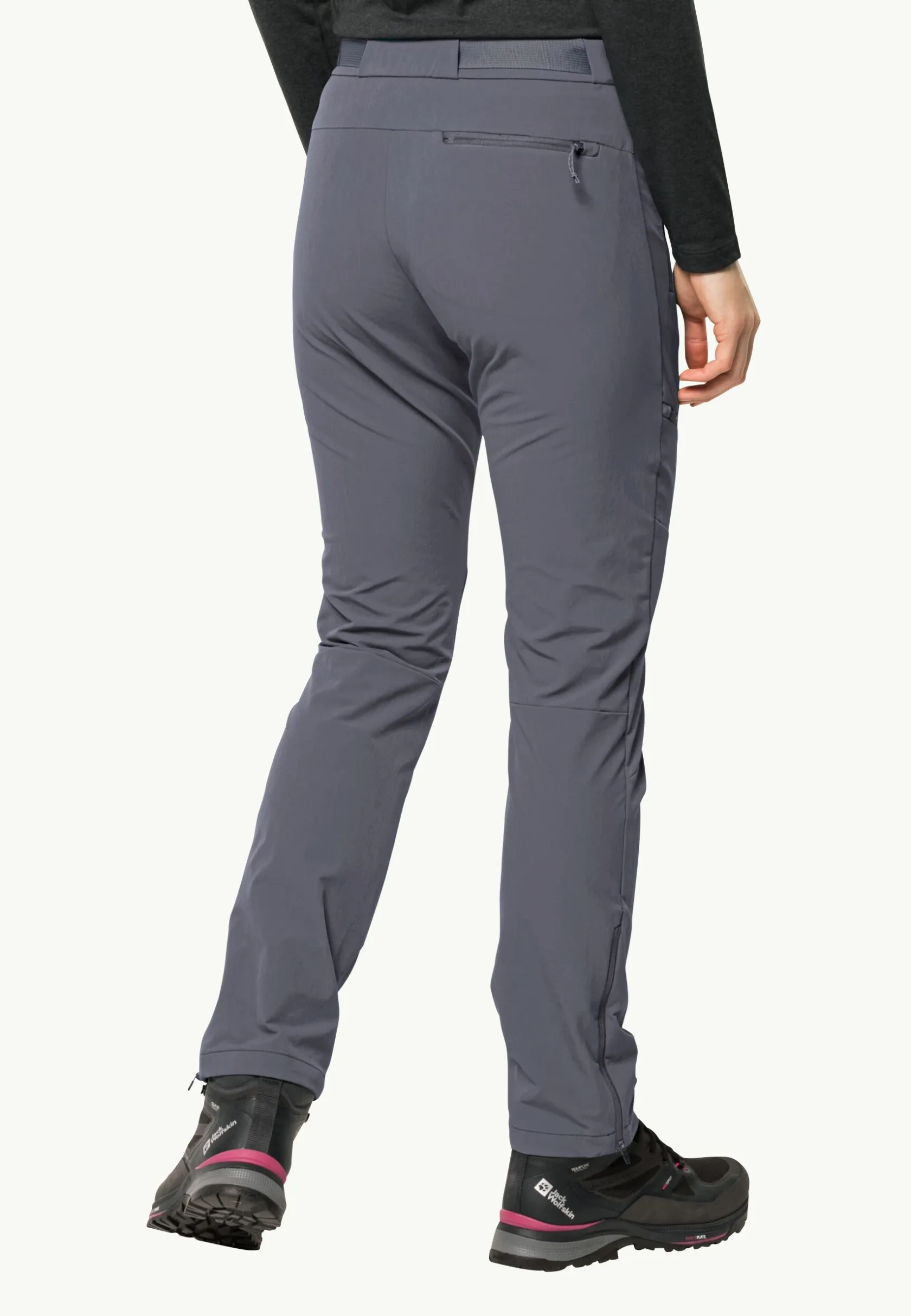 Wandelen|Softshellbroeken|Jack Wolfskin Holdsteig Pants W
