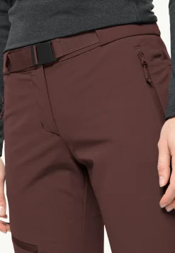 Wandelen|Softshellbroeken|Jack Wolfskin Holdsteig Pants W