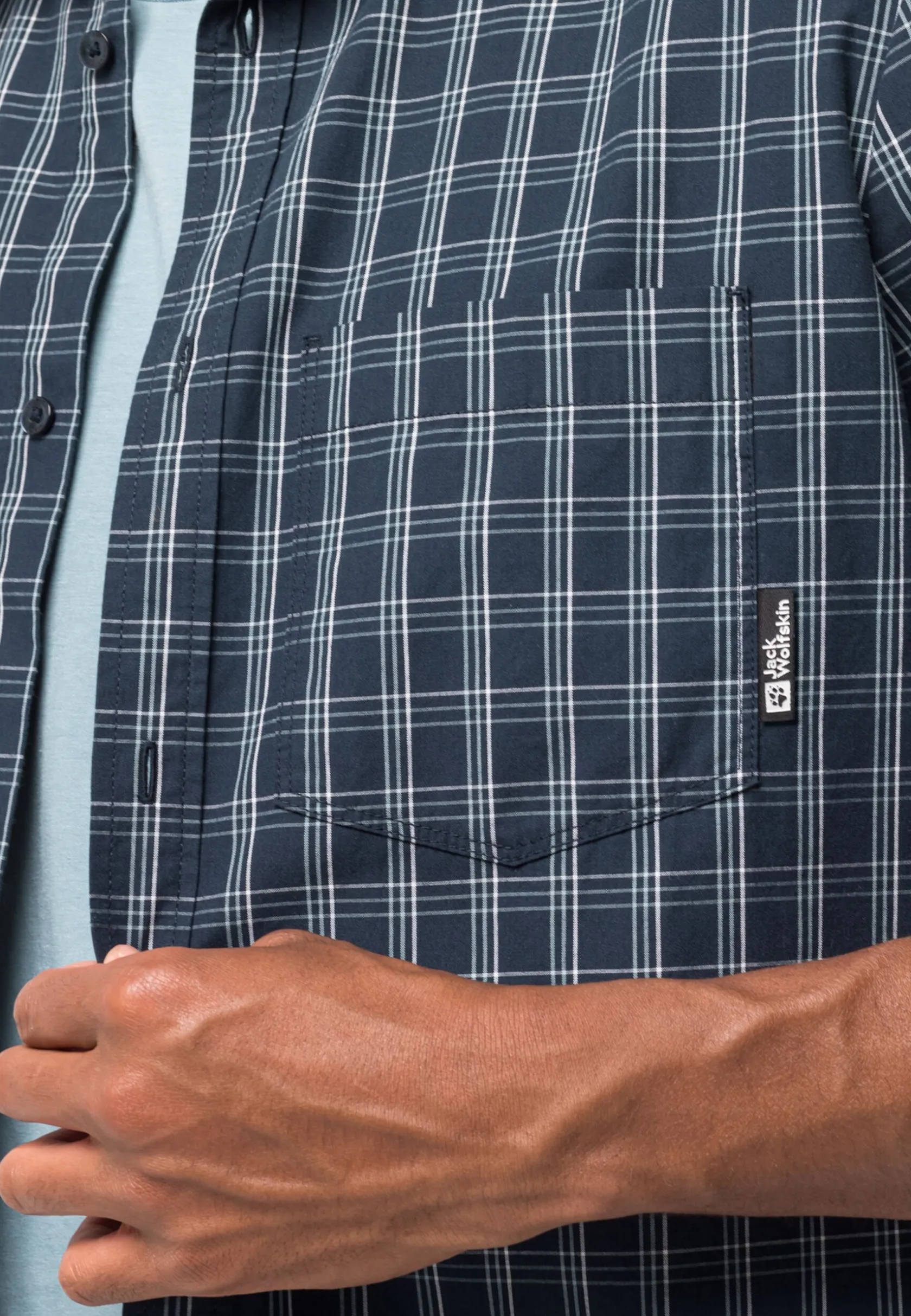 Lifestyle|Functionele Shirts|Jack Wolfskin Hot Springs Shirt M