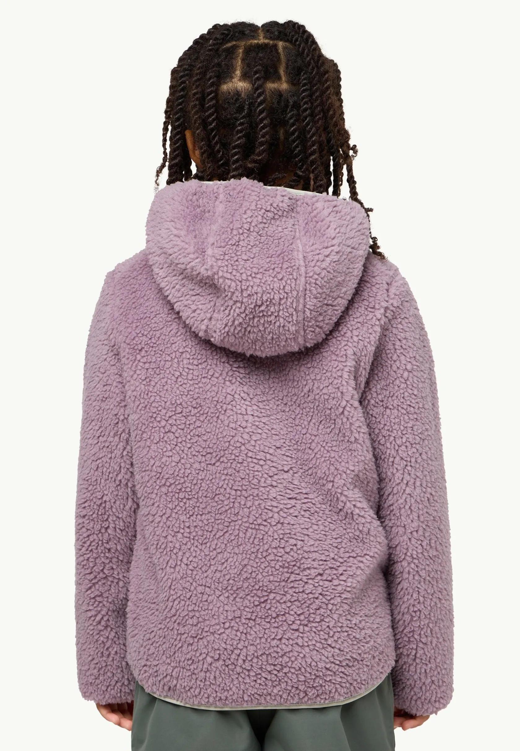 Voor- En Najaarsjacks/-Jassen|Fleece|Jack Wolfskin Ice Curl Hood Jacket K