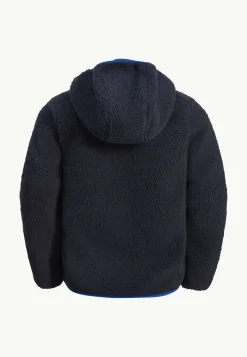 Voor- En Najaarsjacks/-Jassen|Fleece|Jack Wolfskin Ice Curl Hood Jacket K