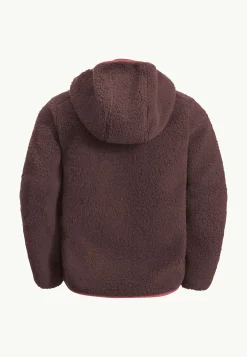 Voor- En Najaarsjacks/-Jassen|Fleece|Jack Wolfskin Ice Curl Hood Jacket K